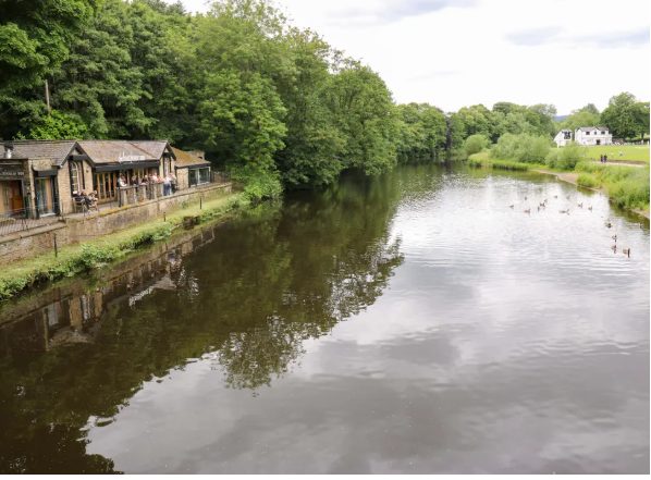 Saltaire village, West Yorkshire